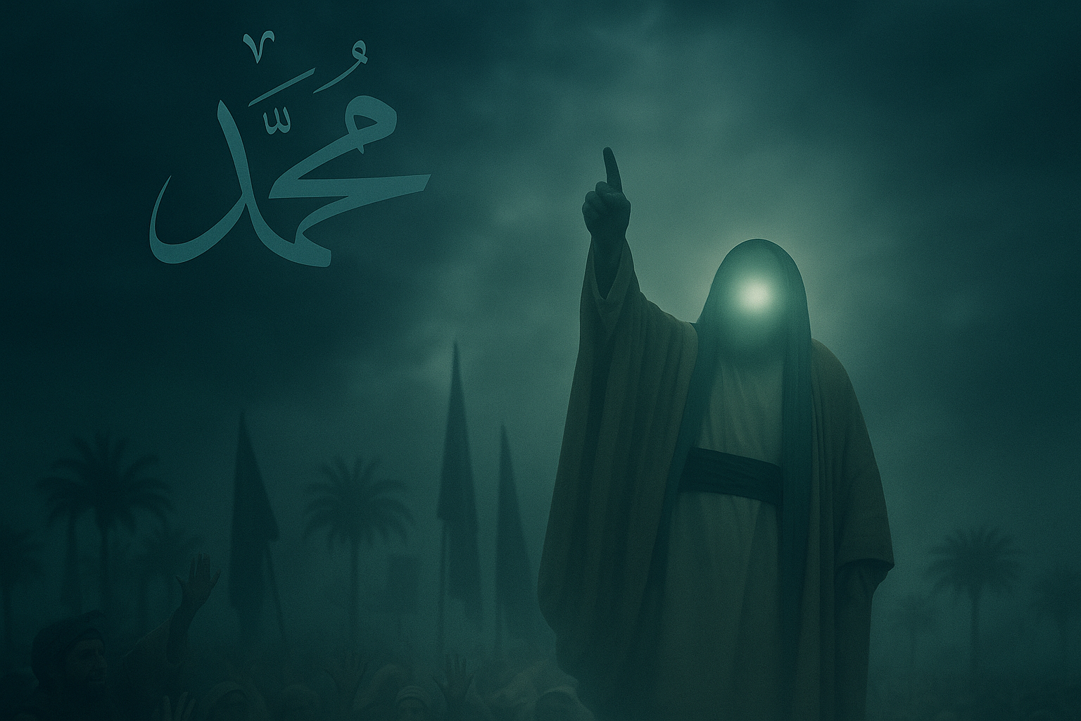 prophet muhammad PBUH at hujjatul wida